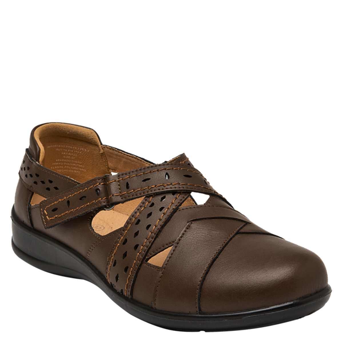 BRUNO ROSSI - Zapato Casual Mujer Marrón Bruno Rossi