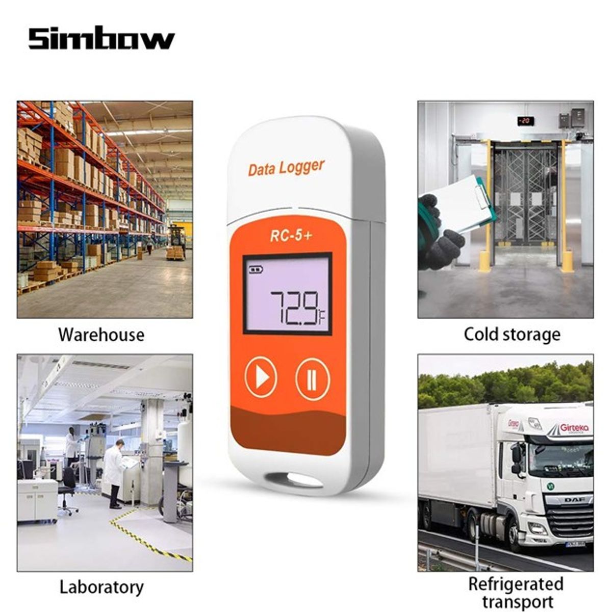 GENERICO - Datalogger Rc-5+ Con Sonda