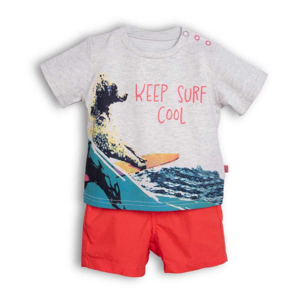 PILLIN - Conjunto Bebe  Coral Pillin PVC839-25COR