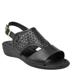 BRUNO ROSSI - Sandalia Casual Mujer Negro