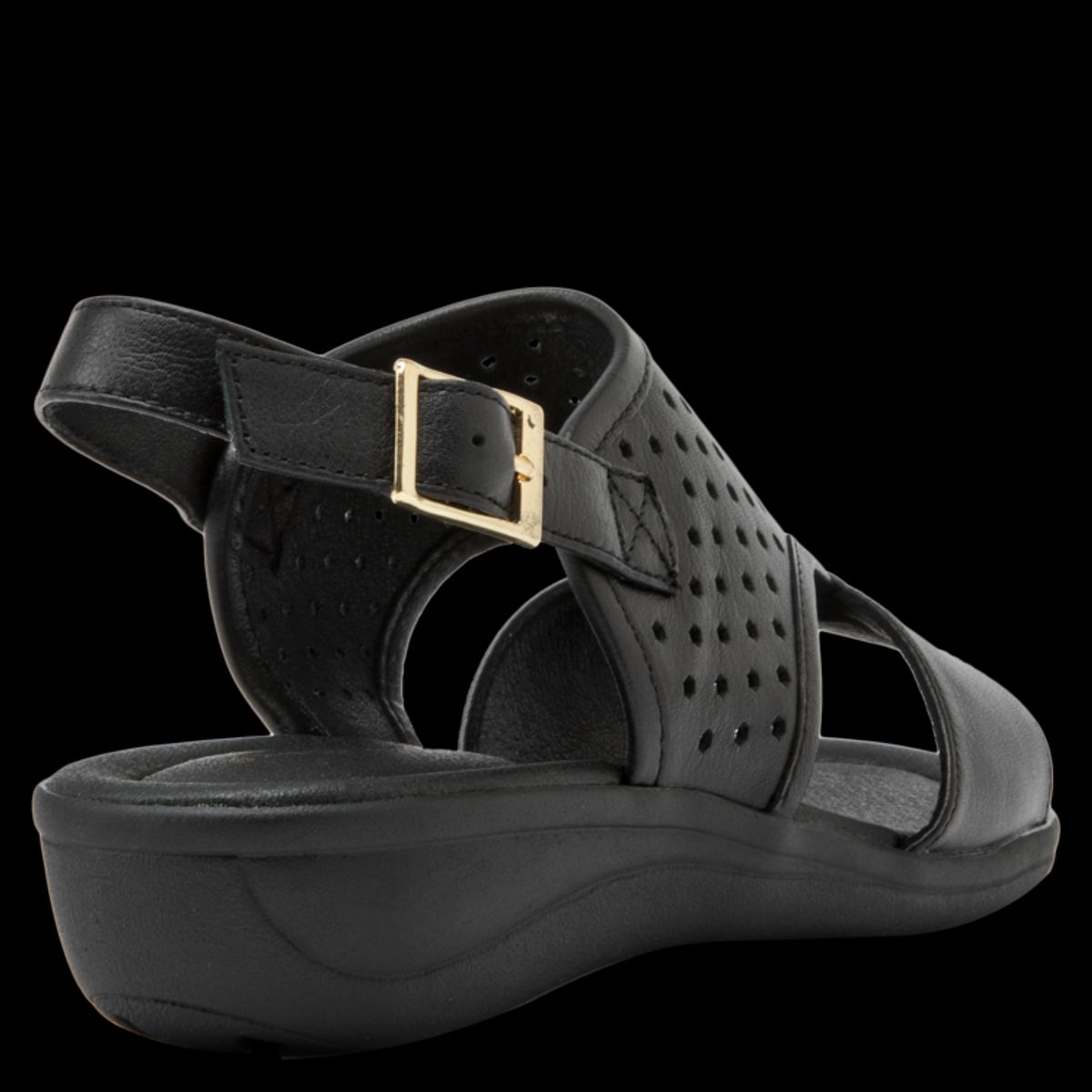 BRUNO ROSSI - Sandalia Casual Mujer Negro Bruno Rossi