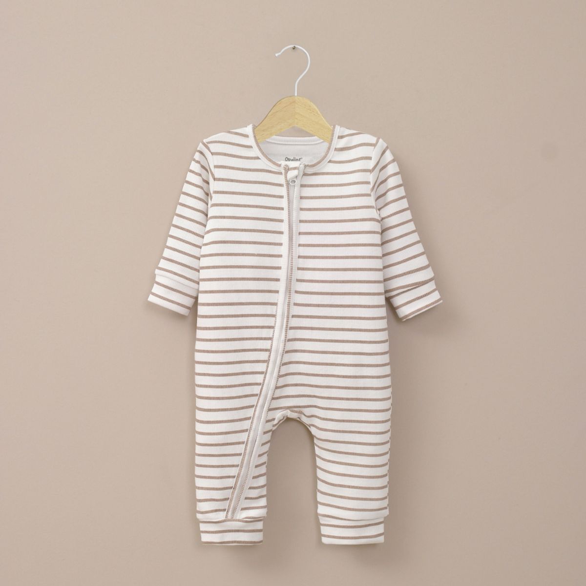 OPALINE - Osito estampado blanco de bebé niña