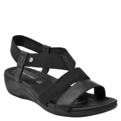 BRUNO ROSSI - Sandalia Casual Mujer Negro