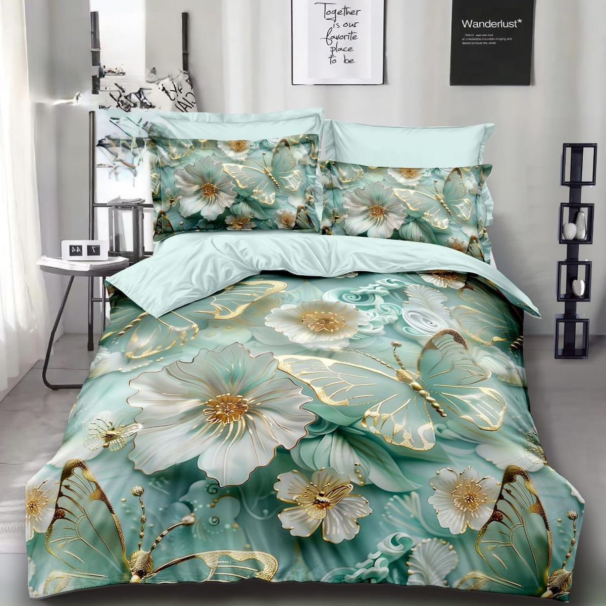 GENERICO - COBERTORES DE VERANO QUILTS REVERSIBLES DISEÑOS EN 5D