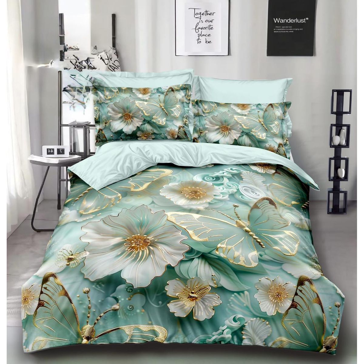 GENERICO - COBERTORES DE VERANO QUILTS REVERSIBLES DISEÑOS EN 5D