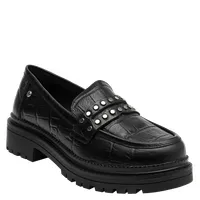 Mocasín Casual Mujer Negro