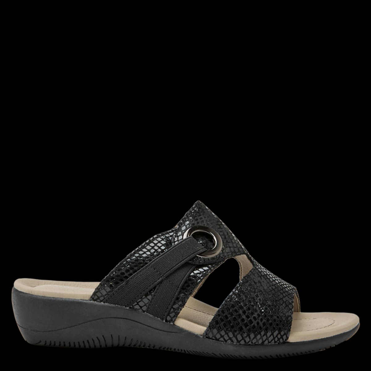BRUNO ROSSI - Sandalia Casual Mujer Gris oscuro Bruno Rossi