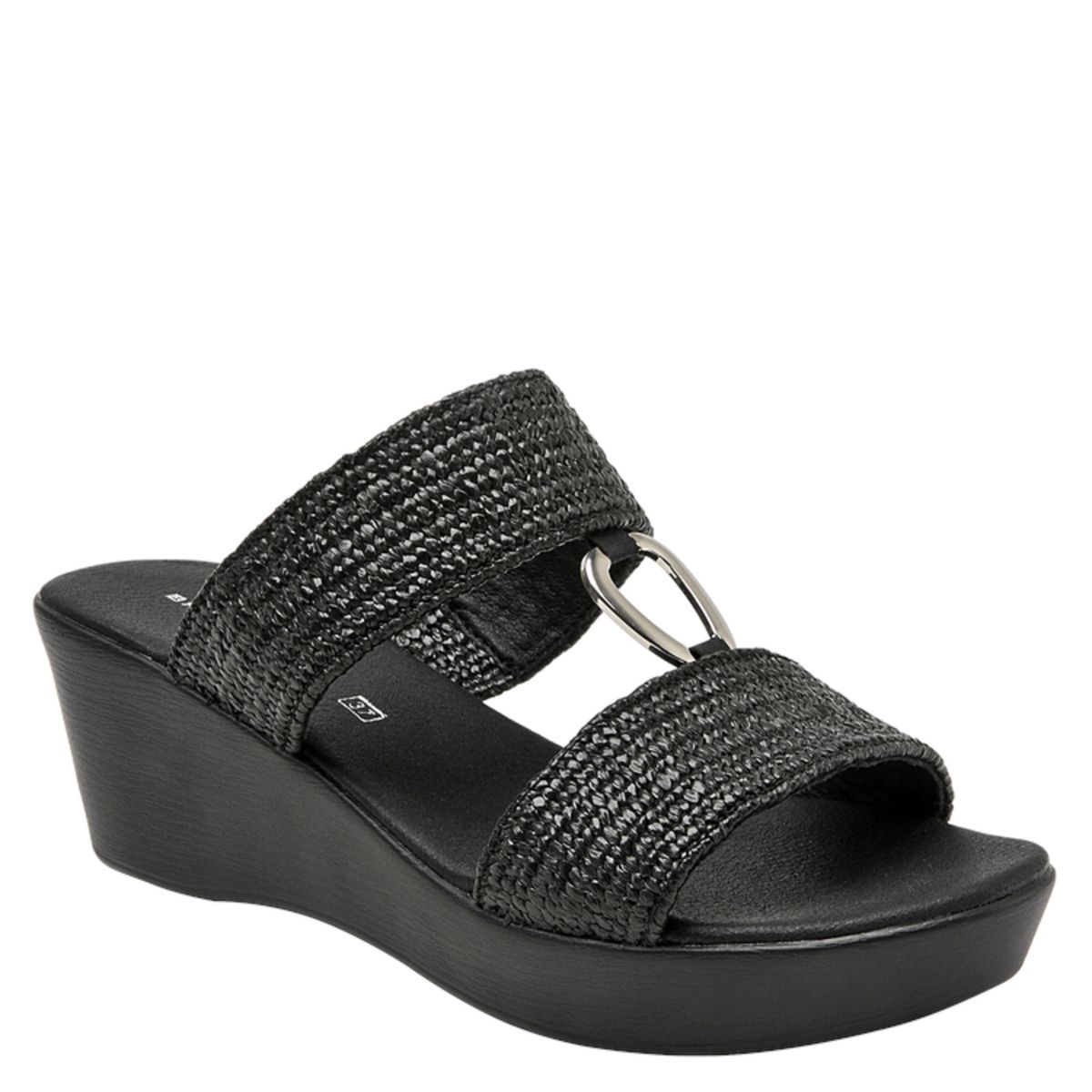 BRUNO ROSSI - Sandalia Casual Mujer Negro Bruno Rossi