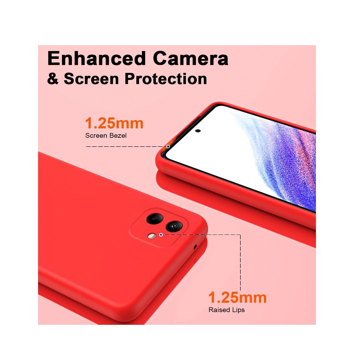 JOIGO - Carcasa Para Samsung A05 Goma Lila