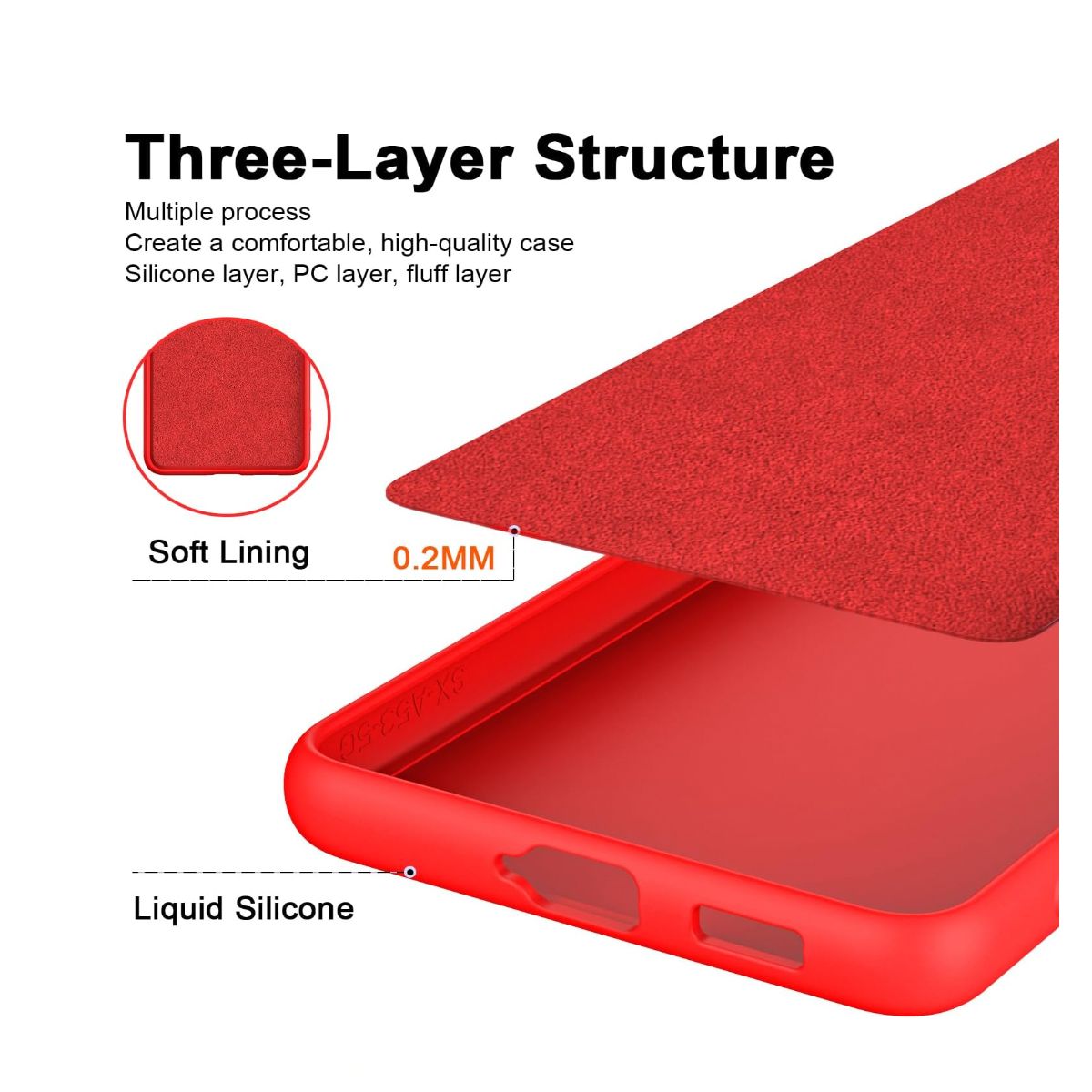 JOIGO - Carcasa Para Samsung A05 Goma Rosado