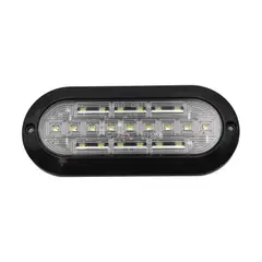 TRO GRIM - FOCO LATERAL OVALADO LED BLANCO 12 y 24 VOLTS