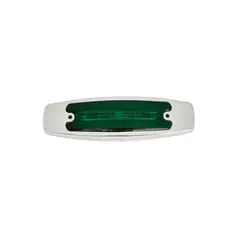 STARK - FOCO LATERAL LED VERDE HALO 12 Y 24 VOLTS