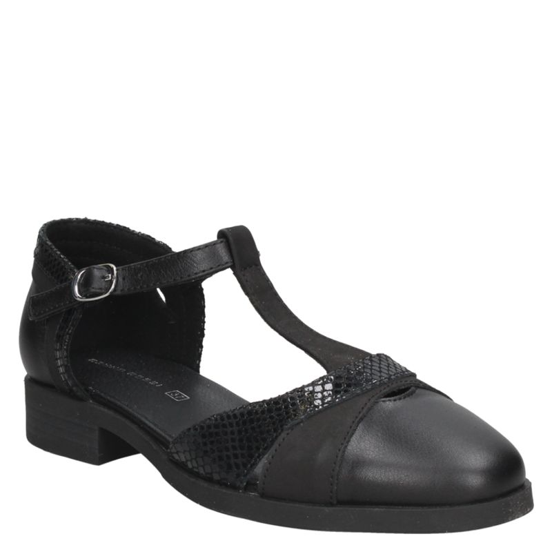 BRUNO ROSSI - Zapato Casual Mujer Negro Bruno Rossi