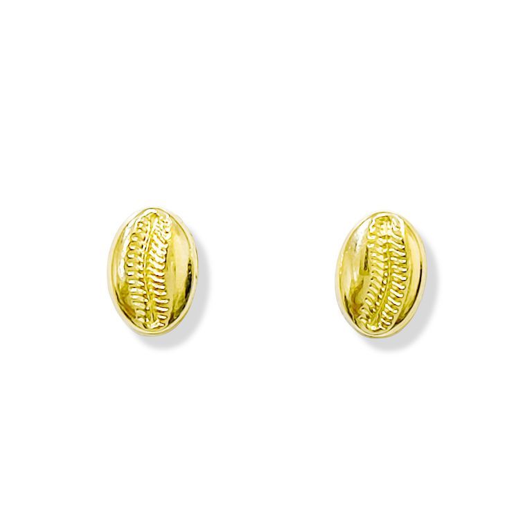 Aros Conchita 8mm Enchapado Oro 18K Dorado TALLA UNICA