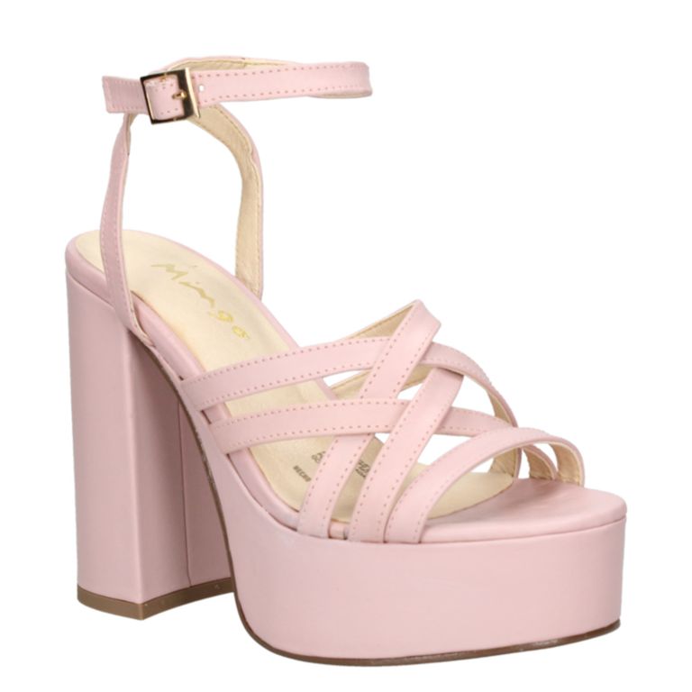 Sandalia Casual Mujer Rosa
