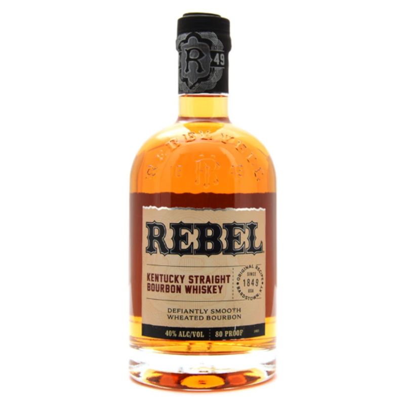 REBEL - Rebel 80 Proof Kentucky Straight Bourbon Whiskey 750ml