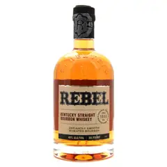 REBEL - 80 Proof Kentucky Straight Bourbon Whiskey 750ml