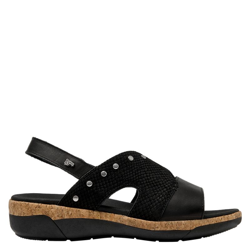 16 HRS - Sandalia Casual Mujer Negro 16 Hrs