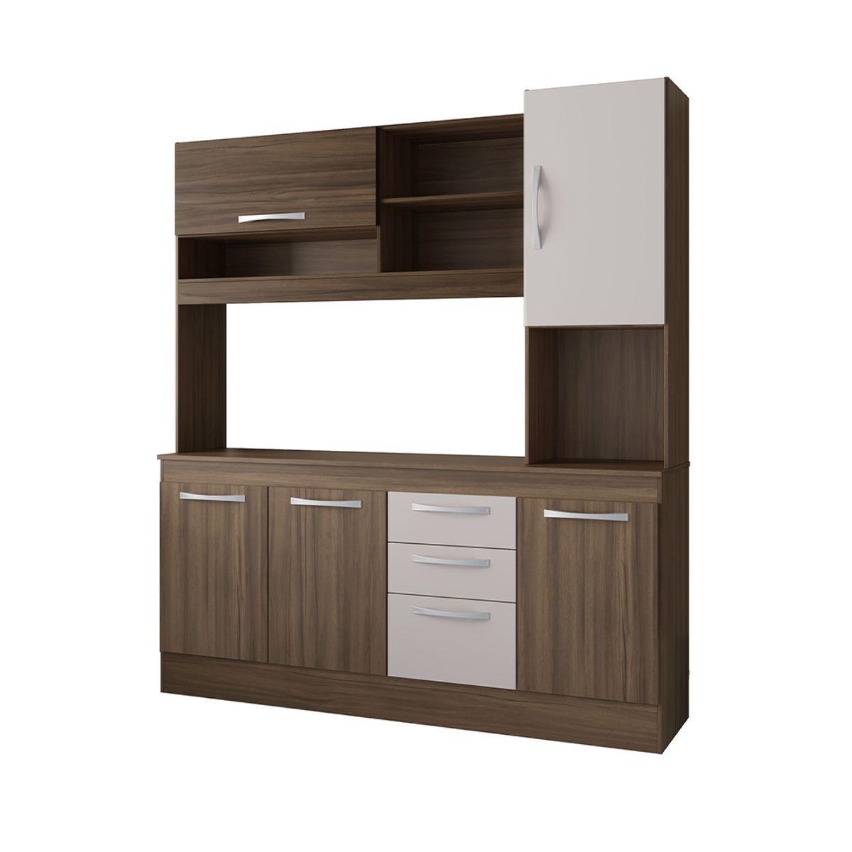 HOME MOBILI - Kit Cocina 5P 3C Imperial Castaño