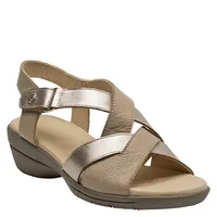 Sandalia Casual Mujer Plateado