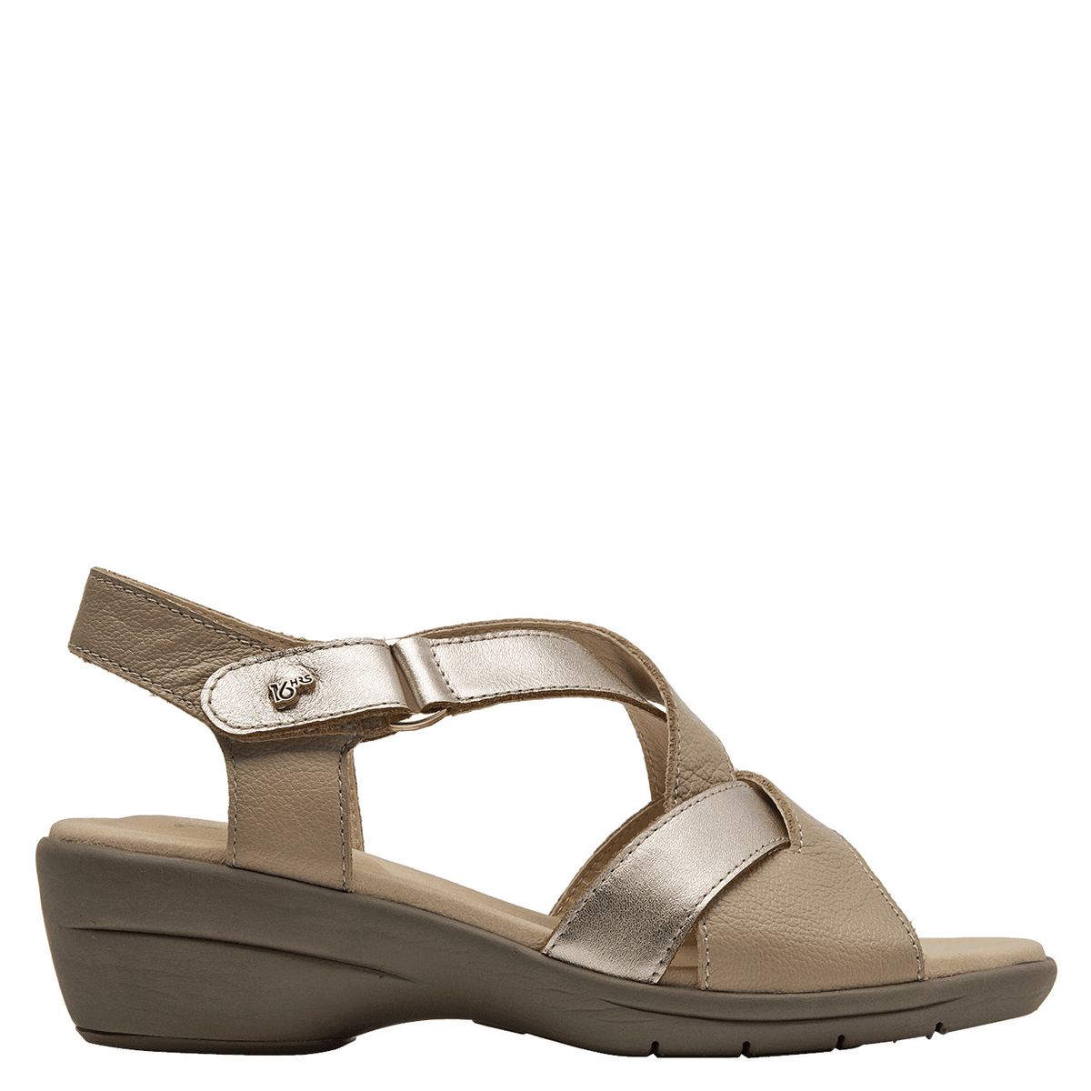 16 HRS - Sandalia Casual Mujer Plateado 16 Hrs
