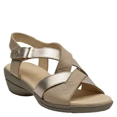 16 HRS - Sandalia Casual Mujer Plateado