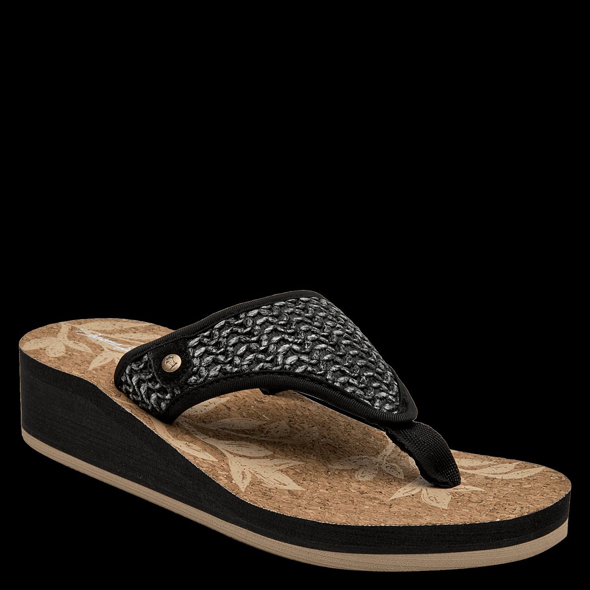 PANAMA JACK - Sandalia Casual Mujer Negro Panama Jack