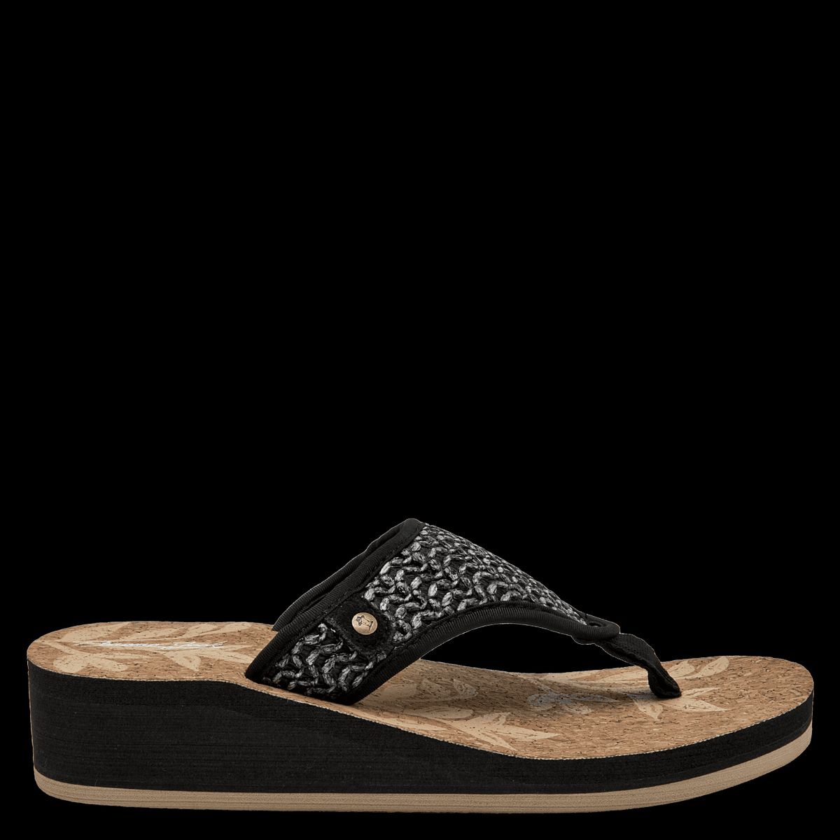 PANAMA JACK - Sandalia Casual Mujer Negro Panama Jack