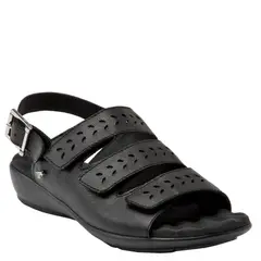 16 HRS - Sandalia Casual Mujer Negro