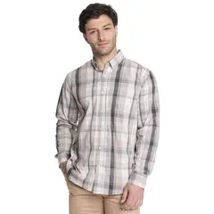 TRUVAL - CAMISA HOMBRE MANGA LARGA TREVIRA CUADROS -