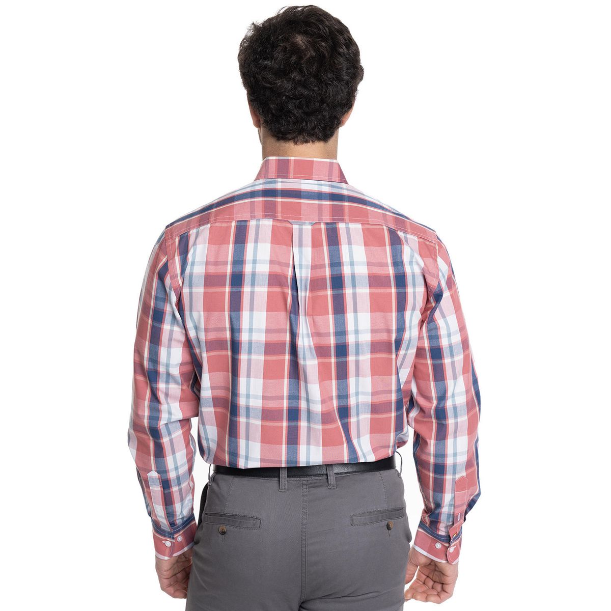 TRUVAL - CAMISA HOMBRE MANGA LARGA TREVIRA CUADROS - TRUVAL