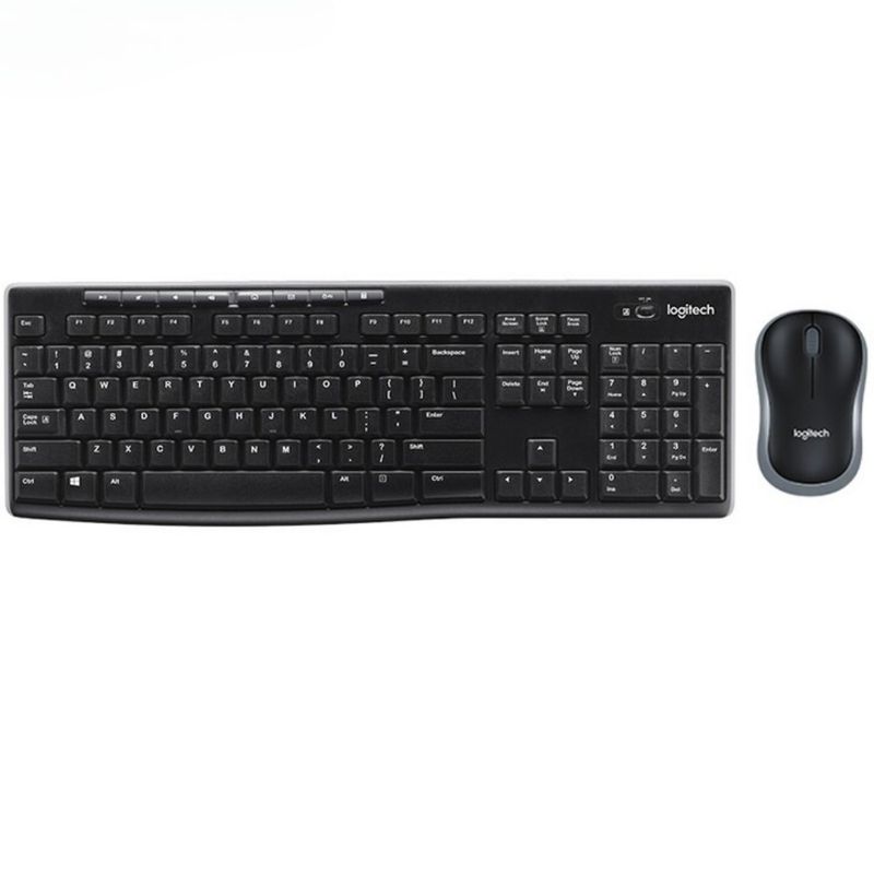 LOGITECH - Teclado Logitech MK270 COMBO Bluetooth Y Ratón Negro