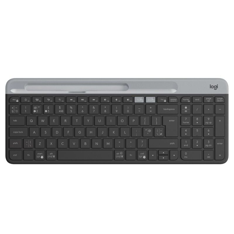 LOGITECH - Teclado Logitech K580 Bluetooth multidispositivo Negro