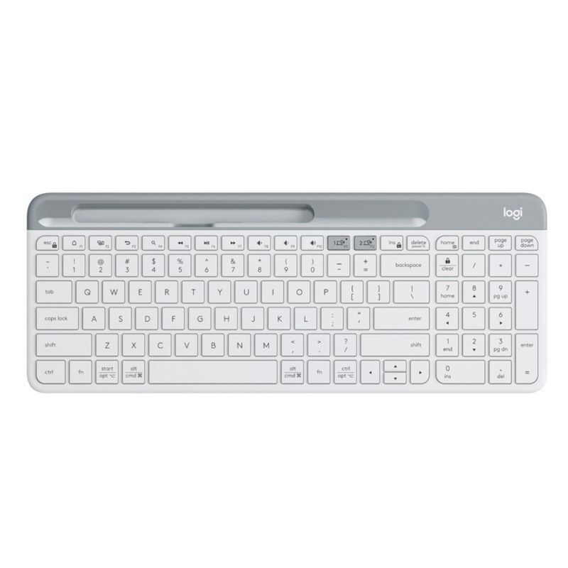 LOGITECH - Teclado Logitech K580 Bluetooth multidispositivo Blanco