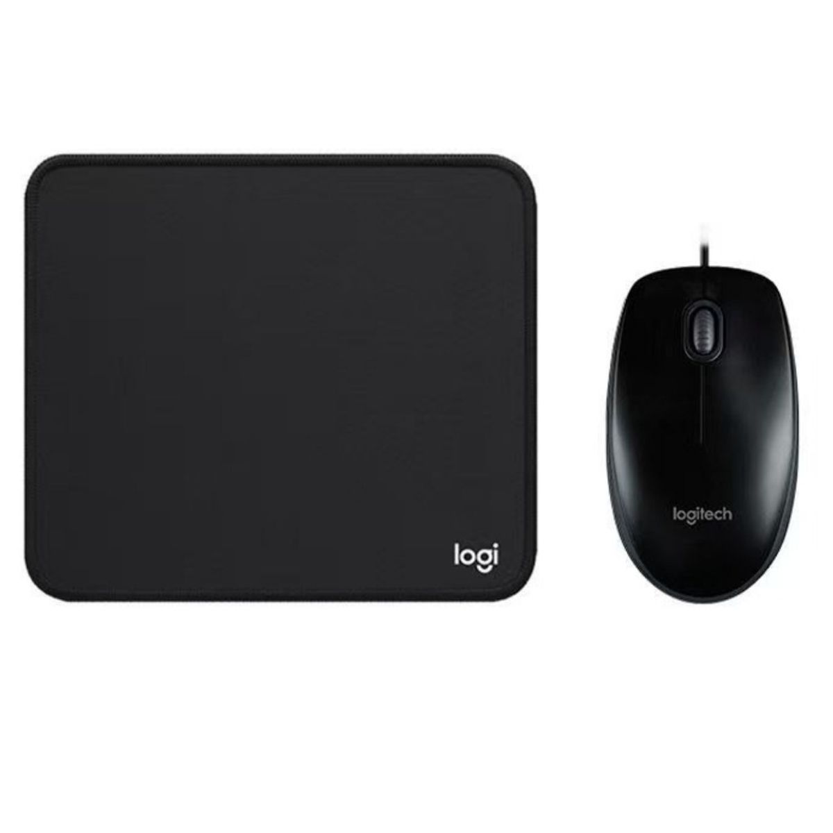 LOGITECH - Mouse Logitech m100r regala almohadilla para el ratón-Negro