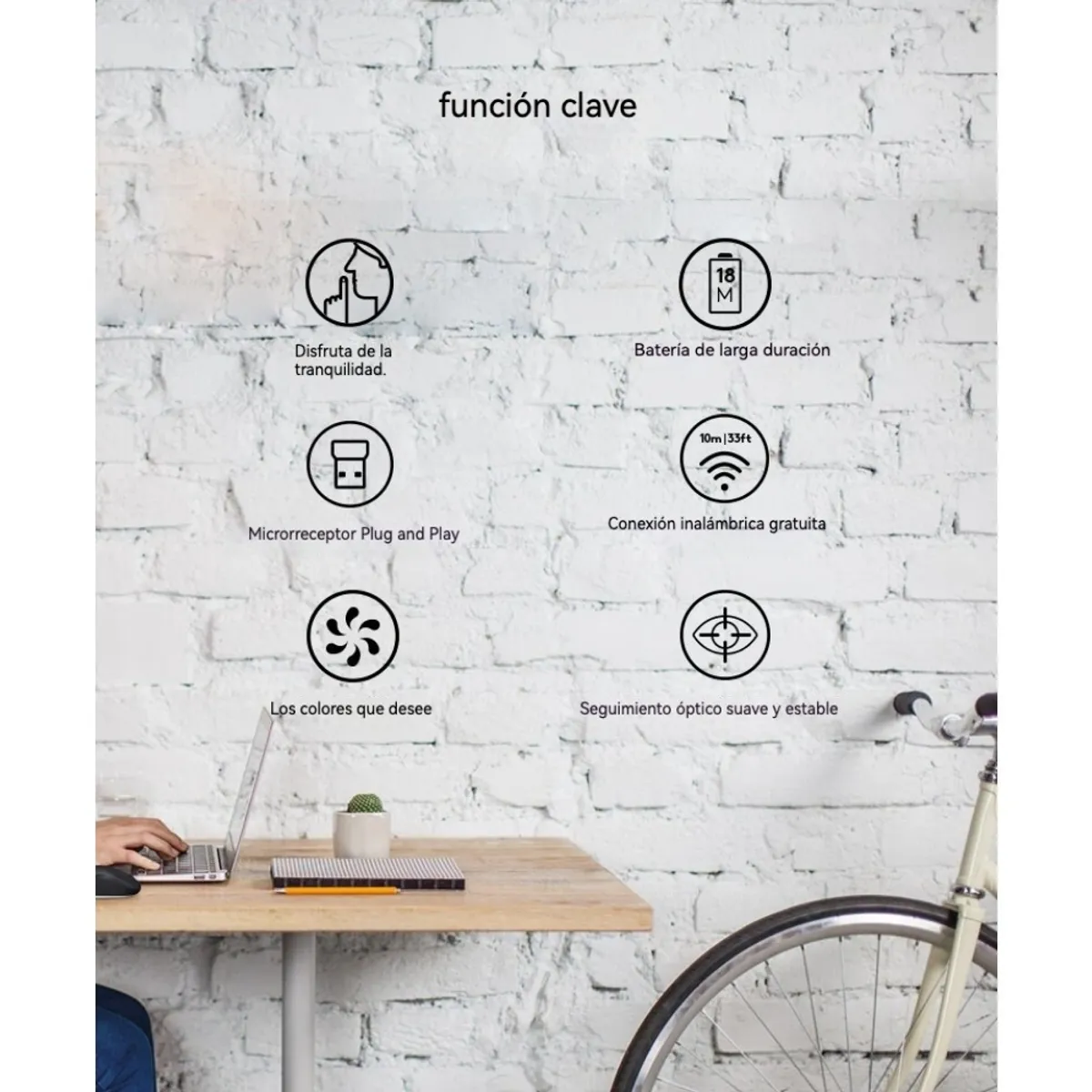 LOGITECH - Mouse Inalambrico Logitech M221-Blacno