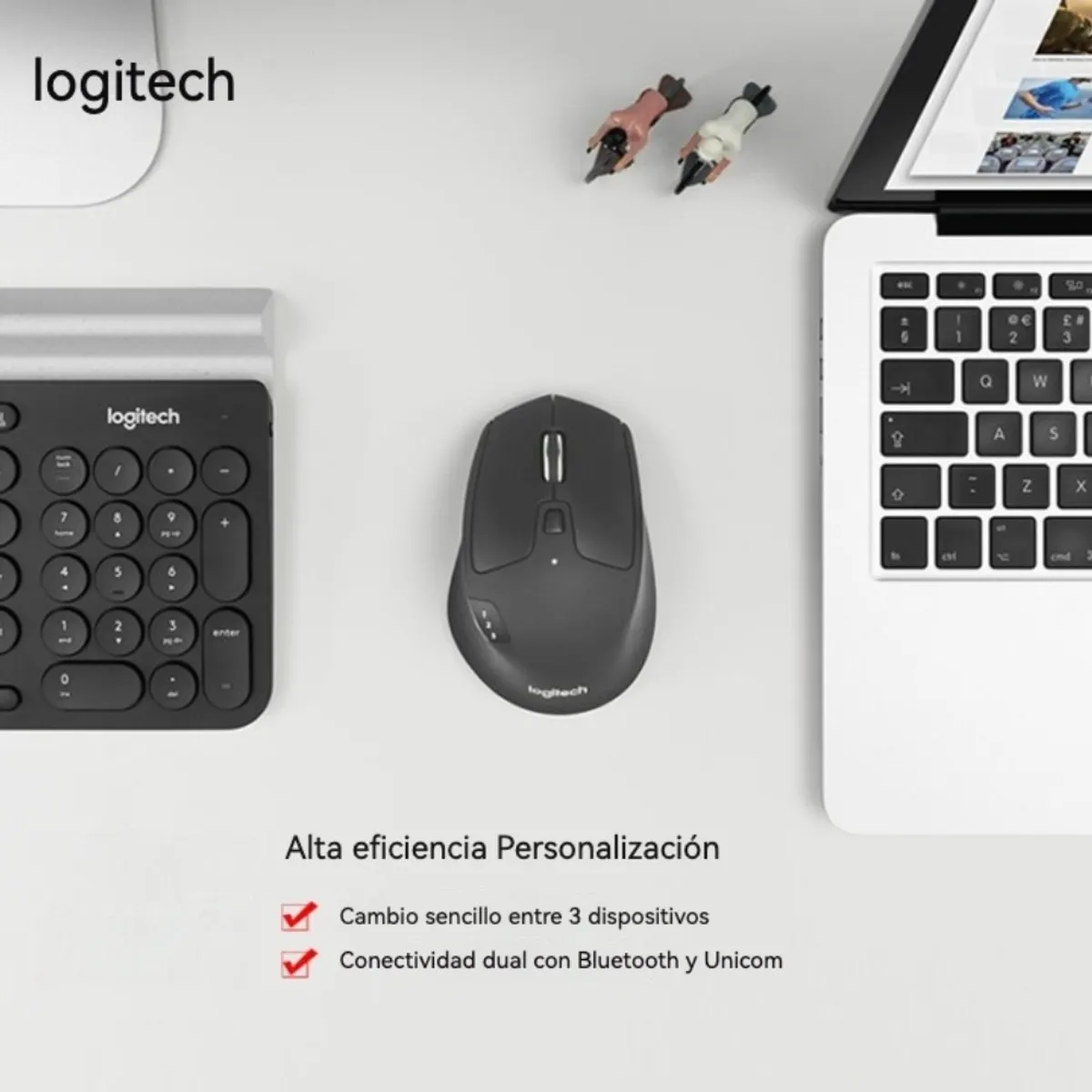 LOGITECH - Mouse Gamer Inalambrico Logitech M720 - Negro