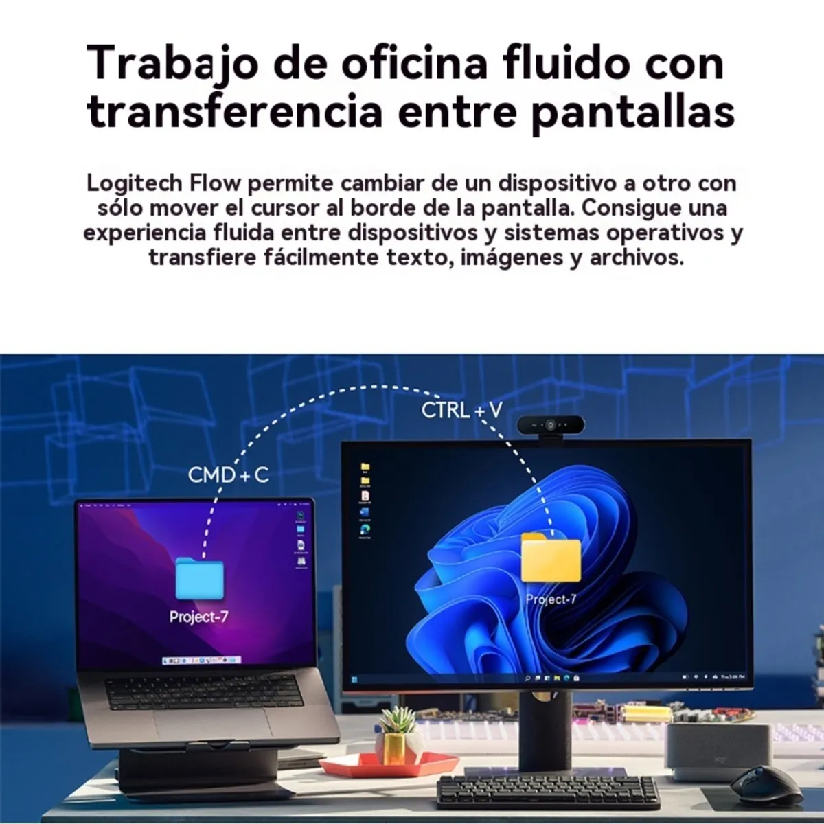 LOGITECH - Mouse Inalámbrico Logitech MX Master 3s Bluetooth-Negro