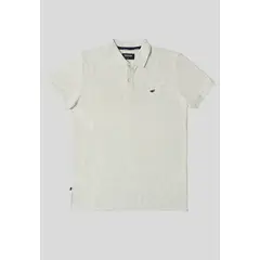 FEROUCH - Polera Pique Basica Café