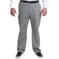 KOTTING - PANTALON HOMBRE FRENTE PLANO SPANDEX REGULAR FIT -