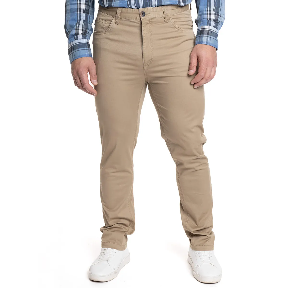 TRUVAL - PANTALÓN HOMBRE 5 BOLSILLOS SPANDEX - TRUVAL