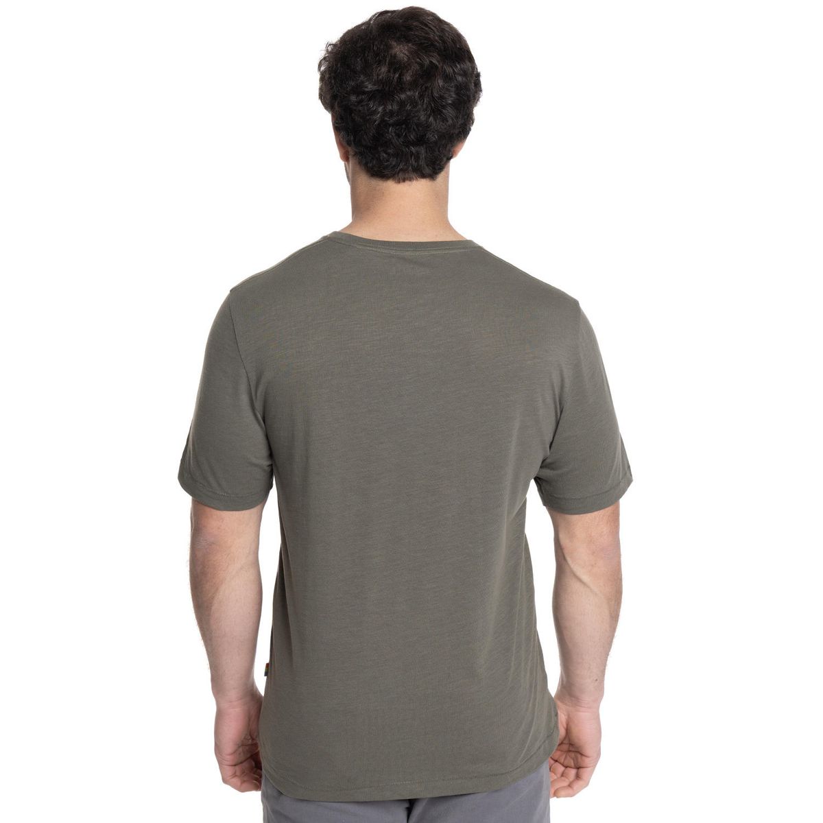 TRUVAL - POLERA HOMBRE CUELLO REDONDO ESTAMPADO FRONTAL - TRUVAL