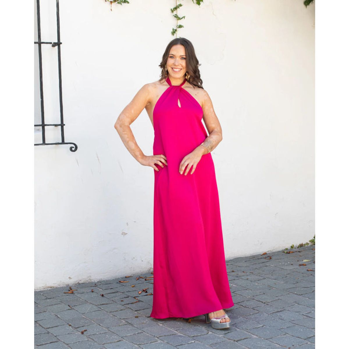 MI PLACARD - Vestido Largo de Fiesta Lili Cherry