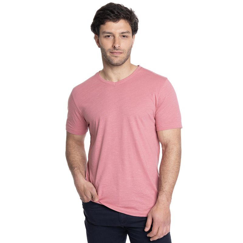 TRUVAL - POLERA HOMBRE CUELLO V - TRUVAL