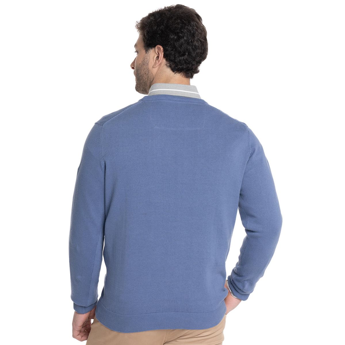 TRUVAL - SWEATER HOMBRE CUELLO V LOOK SMART - TRUVAL