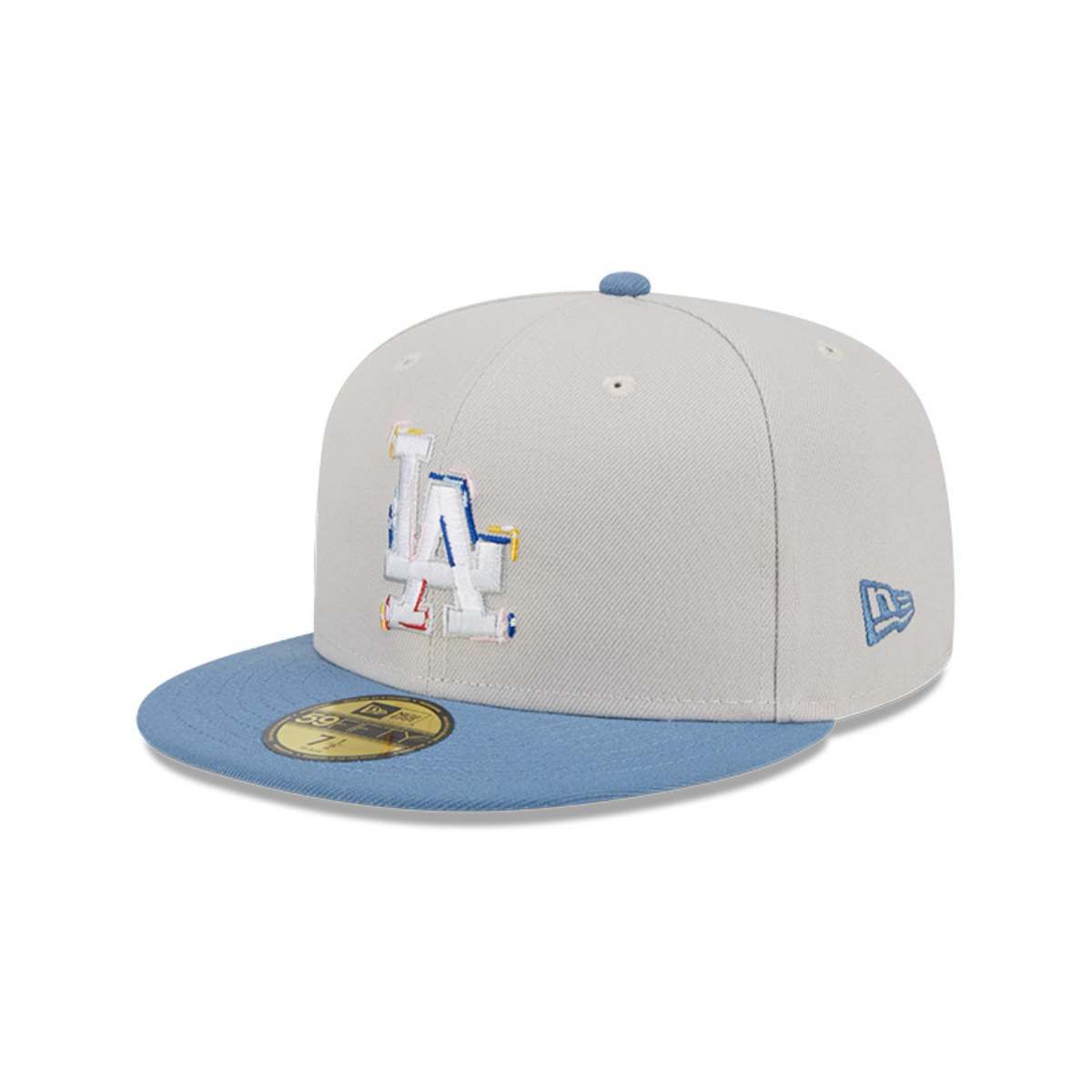 NEW ERA - Gorra 59Fifty Los Angeles Dodgers Color Brush Beige