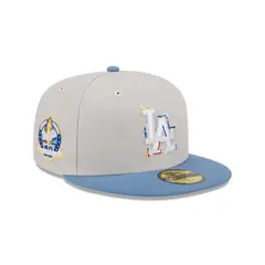 NEW ERA - Gorra 59Fifty Los Angeles Dodgers Color Brush Beige