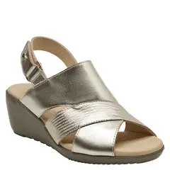 16 HRS - Sandalia Casual Mujer Dorado