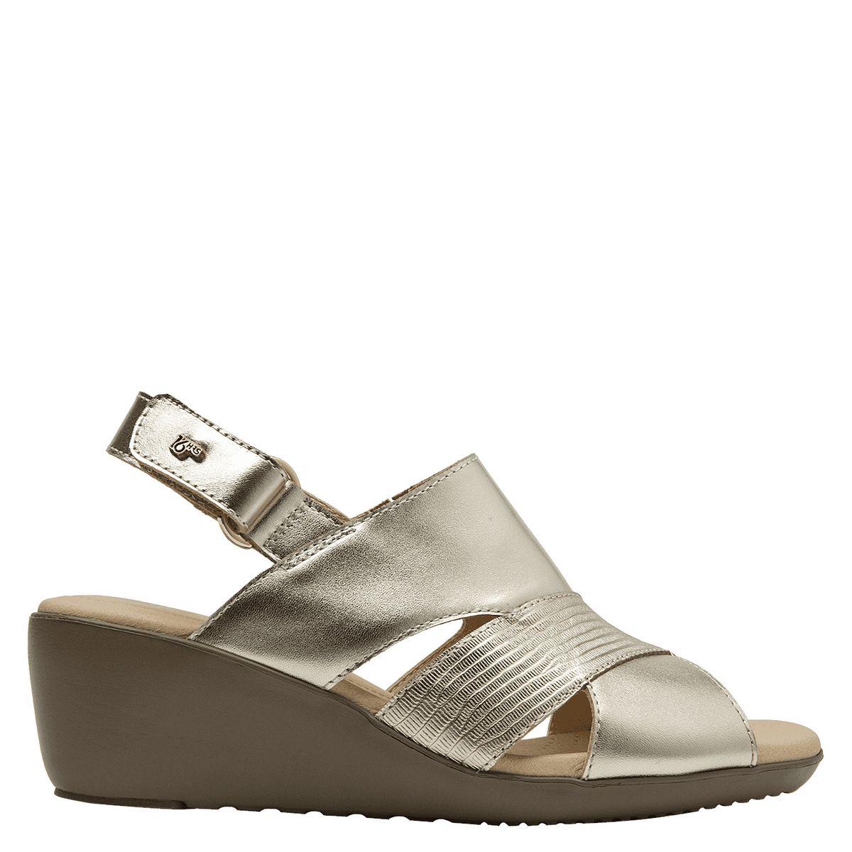 16 HRS - Sandalia Casual Mujer Dorado 16 Hrs