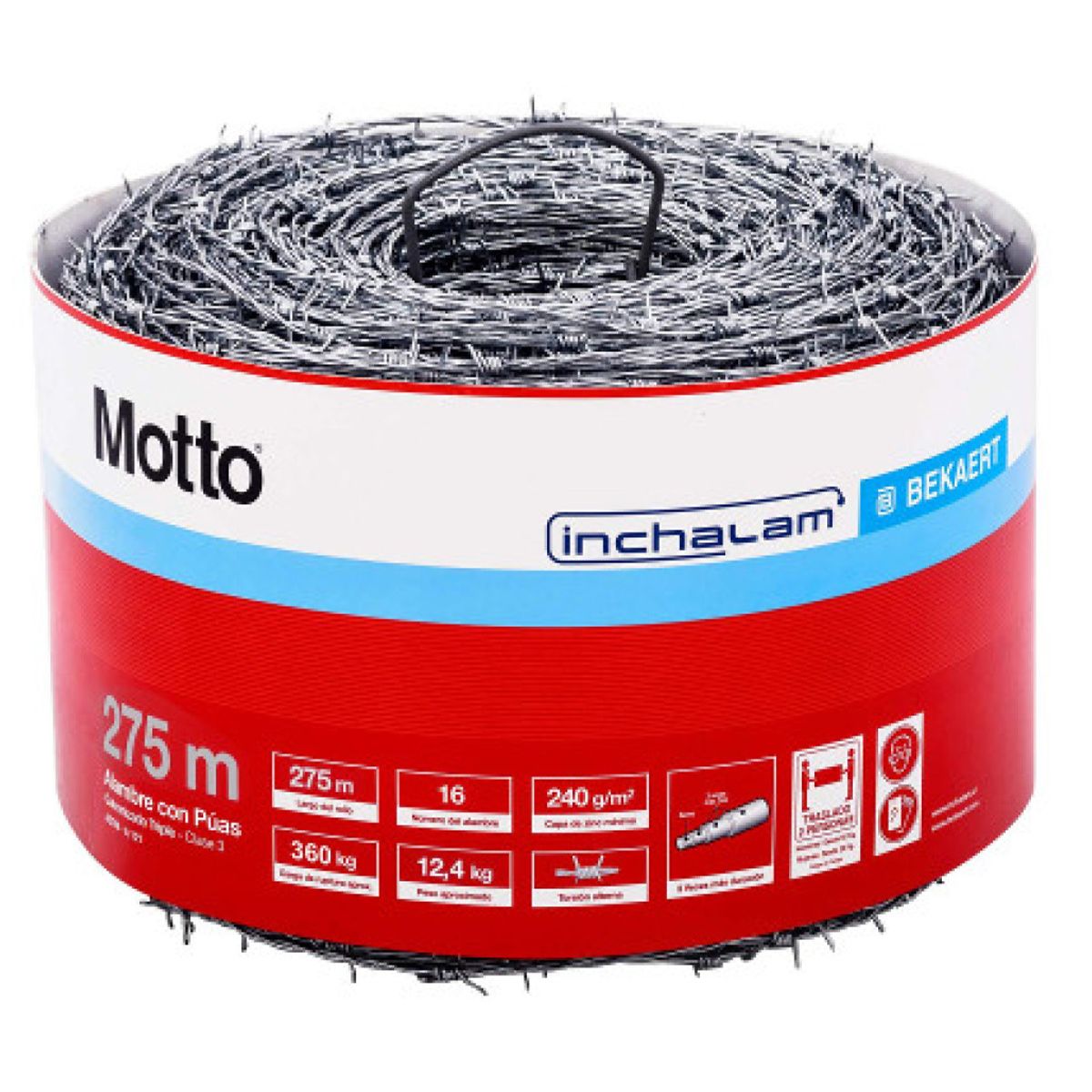 INCHALAM - ALAMBRE PUAS 275 MTS MOTTO INCHALAM